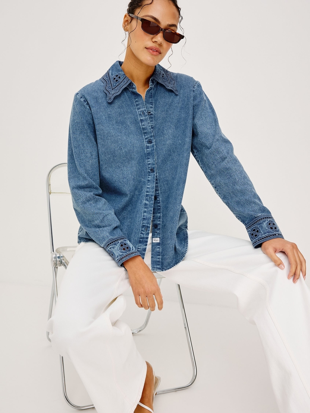 Rails Blue Denim Bethany shirt